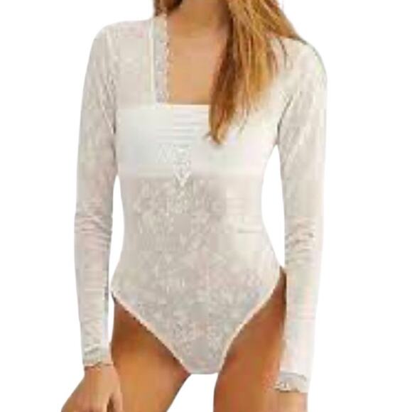 new Intimately Free People small Babes in Bandeaus lace bodysuit BC 2857 - Picture 1 of 9